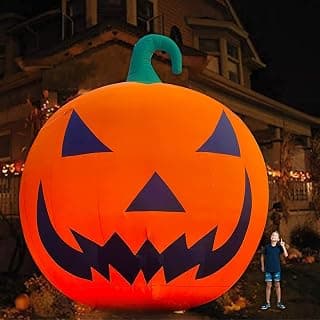 Giant Halloween Pumpkin Inflatable for Outdoor Yards