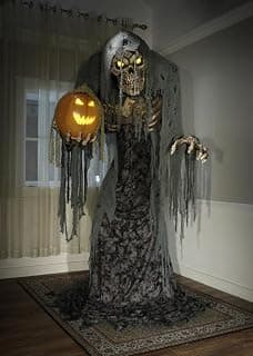 Giant Animated Skeleton Prop for Halloween