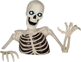 Giant LED Skeleton Decorations for Halloween Outdoor Displays
