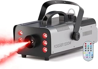 Best 1200W Fog Machine for Halloween Parties and Haunted Displays