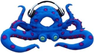 Giant Inflatable Octopus DJ Booth for Pool Parties