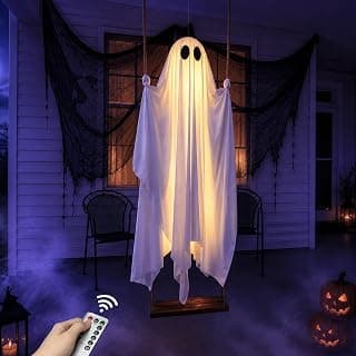 5ft Hanging Ghost Swing for Halloween