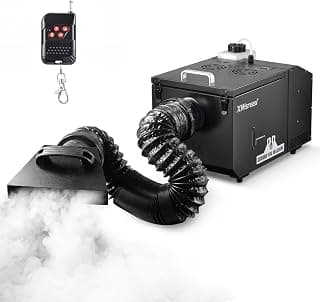 Professional Ground Fog Machine with Wireless Control