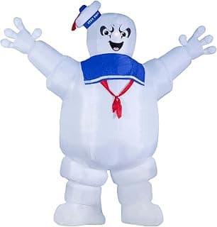Giant Stay Puft Marshmallow Man Halloween Inflatable