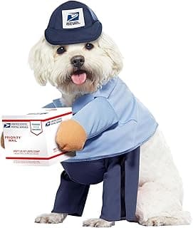 Funny Dog Mail Carrier Costume for Halloween and Photos