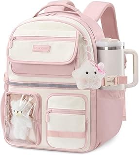 Cute Girls School Backpack with Laptop Compartment