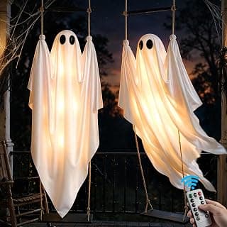 Hanging Ghost Decorations: Best Animated Halloween Options