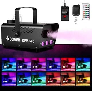 Best Fog Machine with RGB LED Lights for Parties