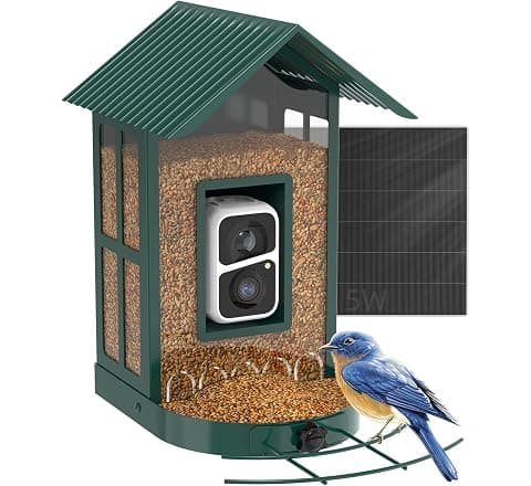 Smart Bird Feeder with Camera and AI Species Recognition