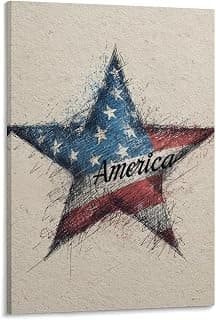 4th of July Wall Art Canvas Prints for Bedrooms
