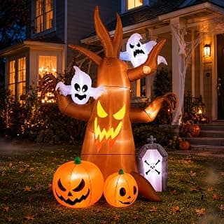 Best Giant Halloween Inflatable Trees for Outdoor Decor