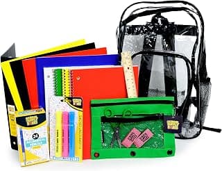 Best Clear Backpack Bundles for Back to School
