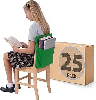 Chair Storage Organizers for Classroom and Student Desks
