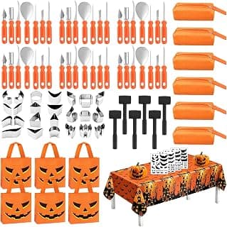 Best Pumpkin Carving Tools Kit with Stencils