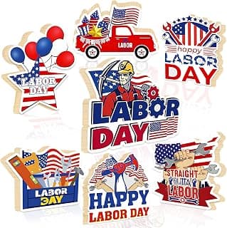 Labor Day Table Centerpieces for Patriotic Party Decor