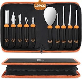 Heavy Duty Pumpkin Carving Kit for Perfect Jack-O-Lanterns