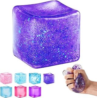 Best Squishy Ice Cube Fidget Toy for Desk Stress Relief