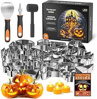 Master Halloween Pumpkin Carving with Professional Stencil Kit
