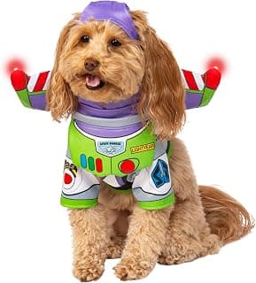Buzz Lightyear Pet Costume: Fun Halloween Outfit for Dogs & Cats