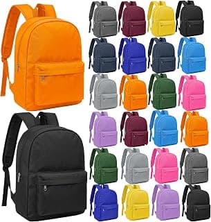 Affordable 48-Pack Bulk Backpacks for Schools and Groups