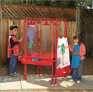 Adjustable Kids Art Easel for Four Children